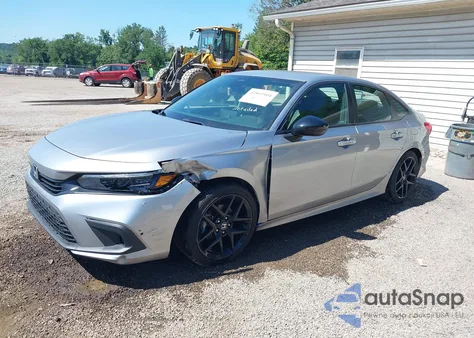 2024 Honda Civic Sport z USA, uszkodzony, nr VIN 2HGFE2F55RH542506